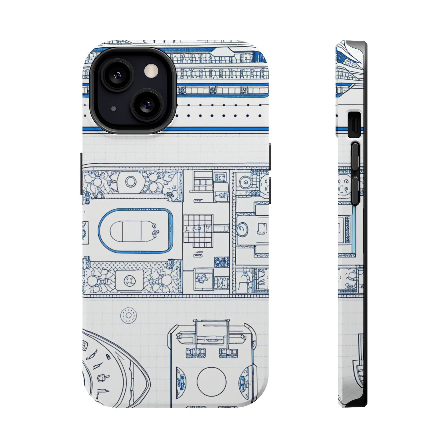 Cruise Ship Design Inspired iPhone Tough Case
