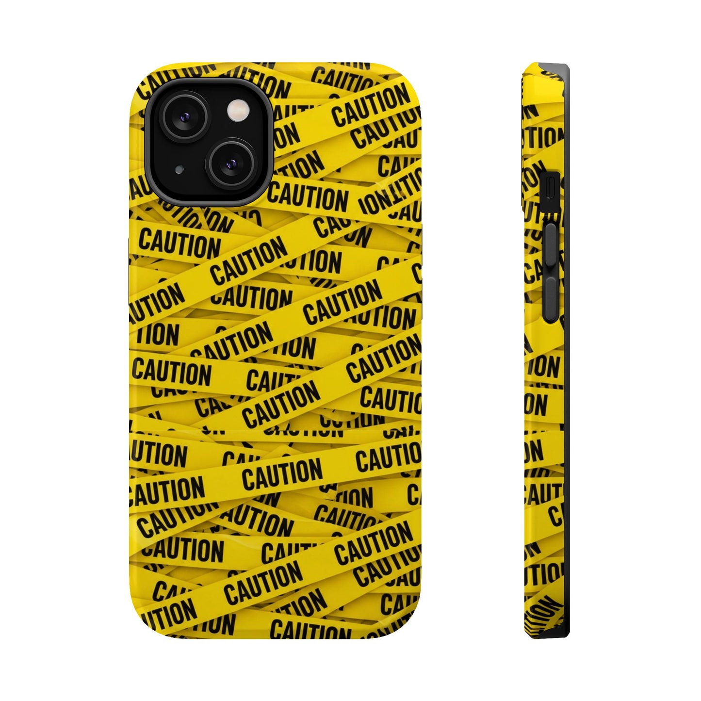 iPhone Tough Case - Caution Tape Design