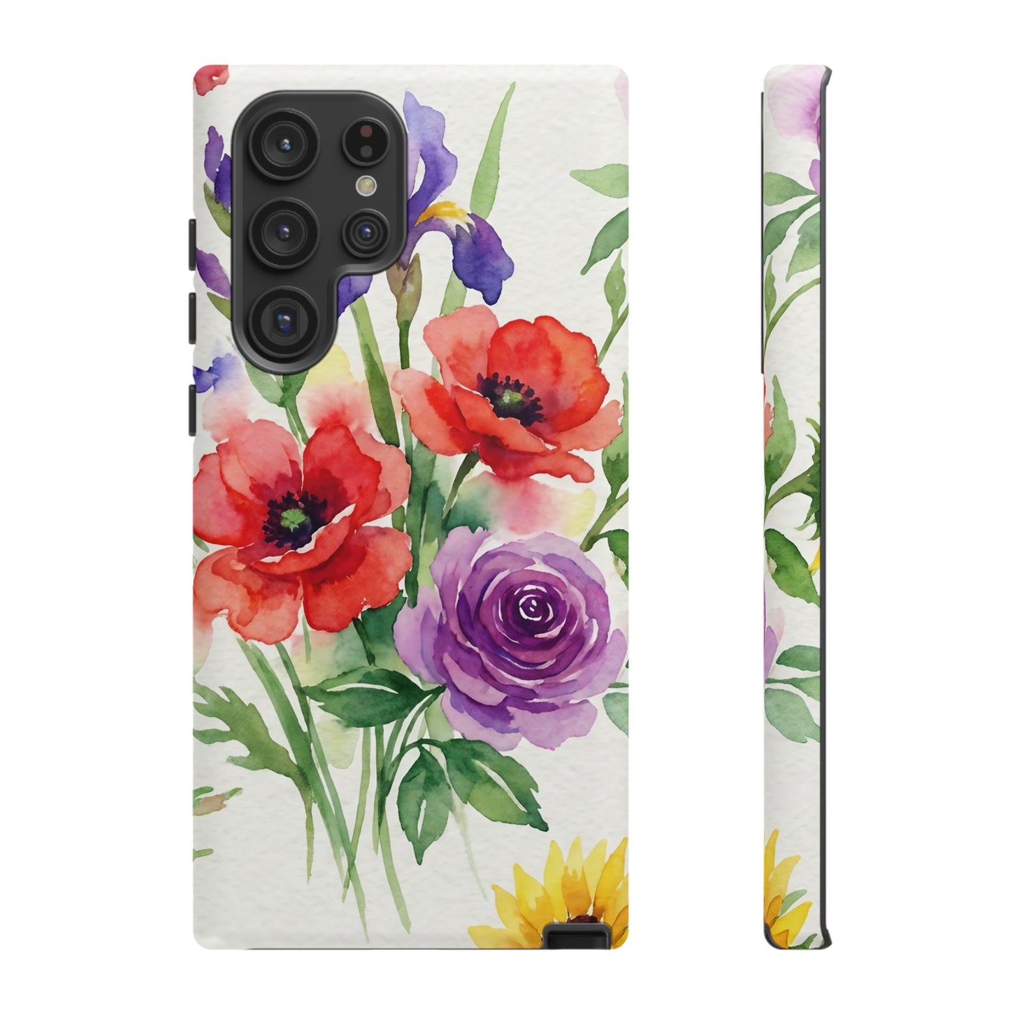 Watercolor Bouquet Samsung Phone Case — Tough Cases