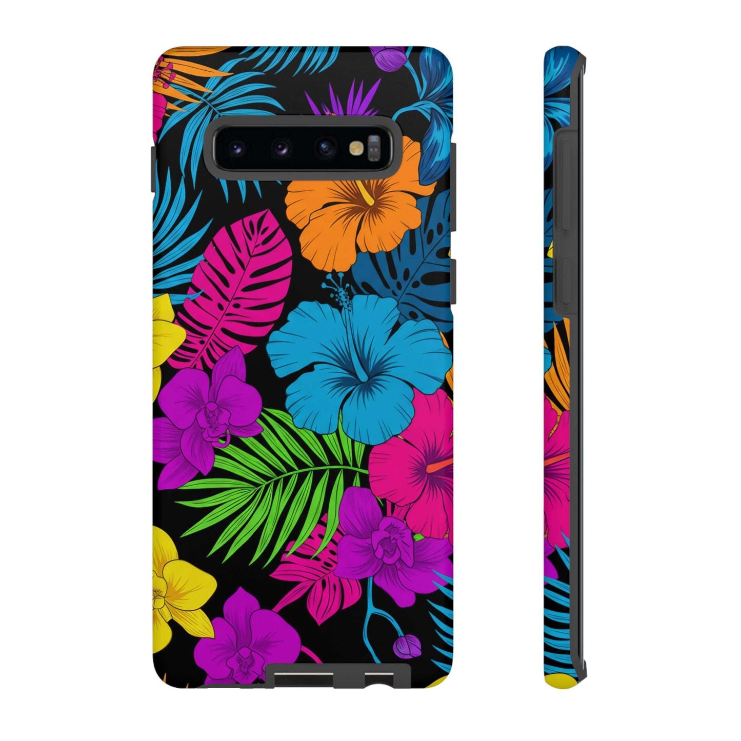 Modern Tropical Floral Design Samsung Phone Case