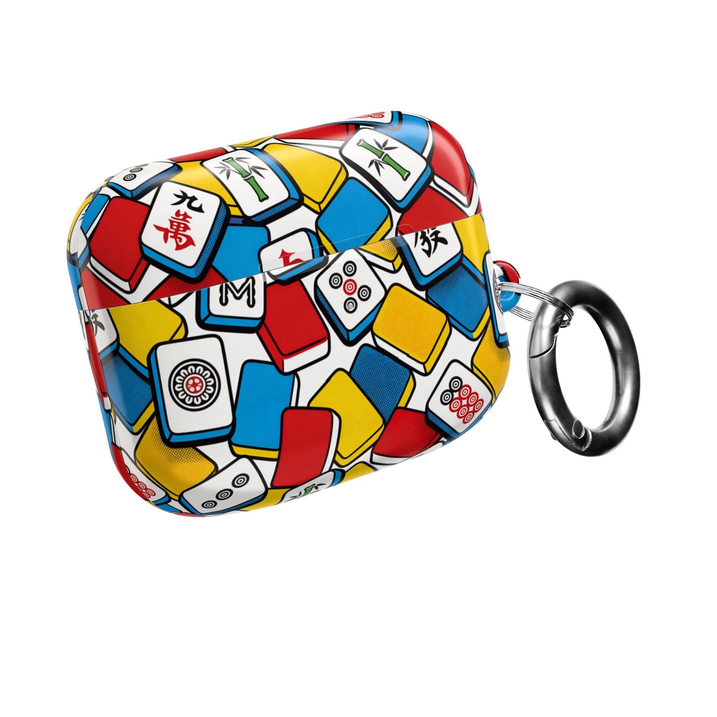 Vibrant Mahjong AirPod Case — Colorful Mahjong Tile Protective Case