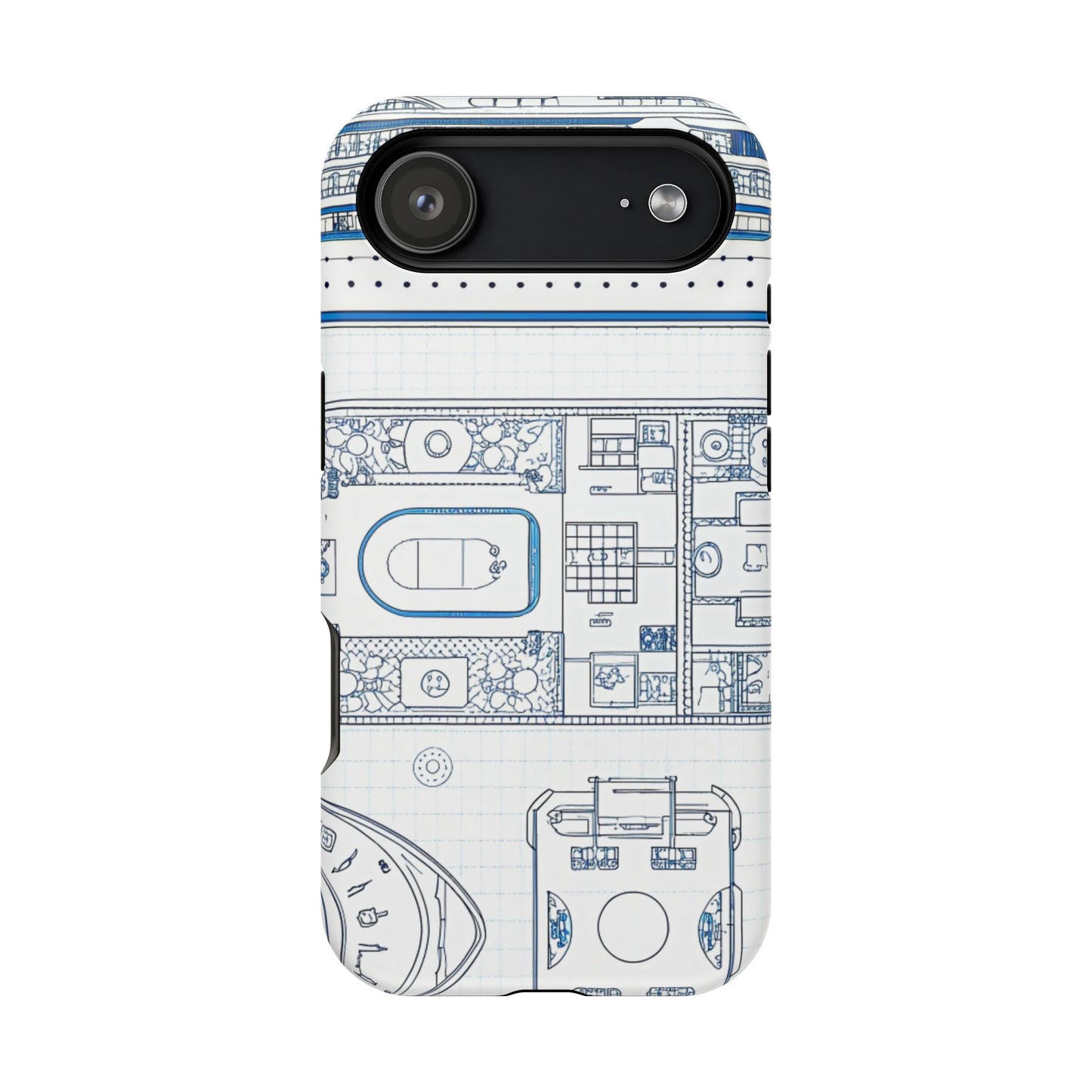 Cruise Ship Design Inspired iPhone Tough Case