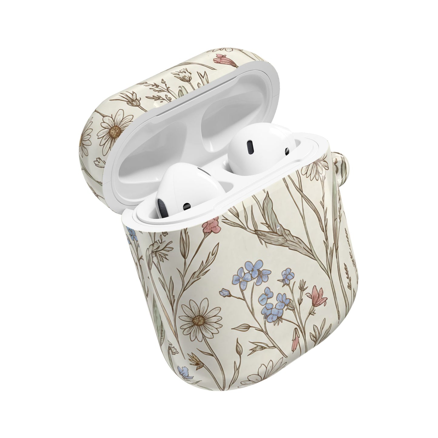Spring Meadow AirPod Case — Floral Protective Cover for AirPods