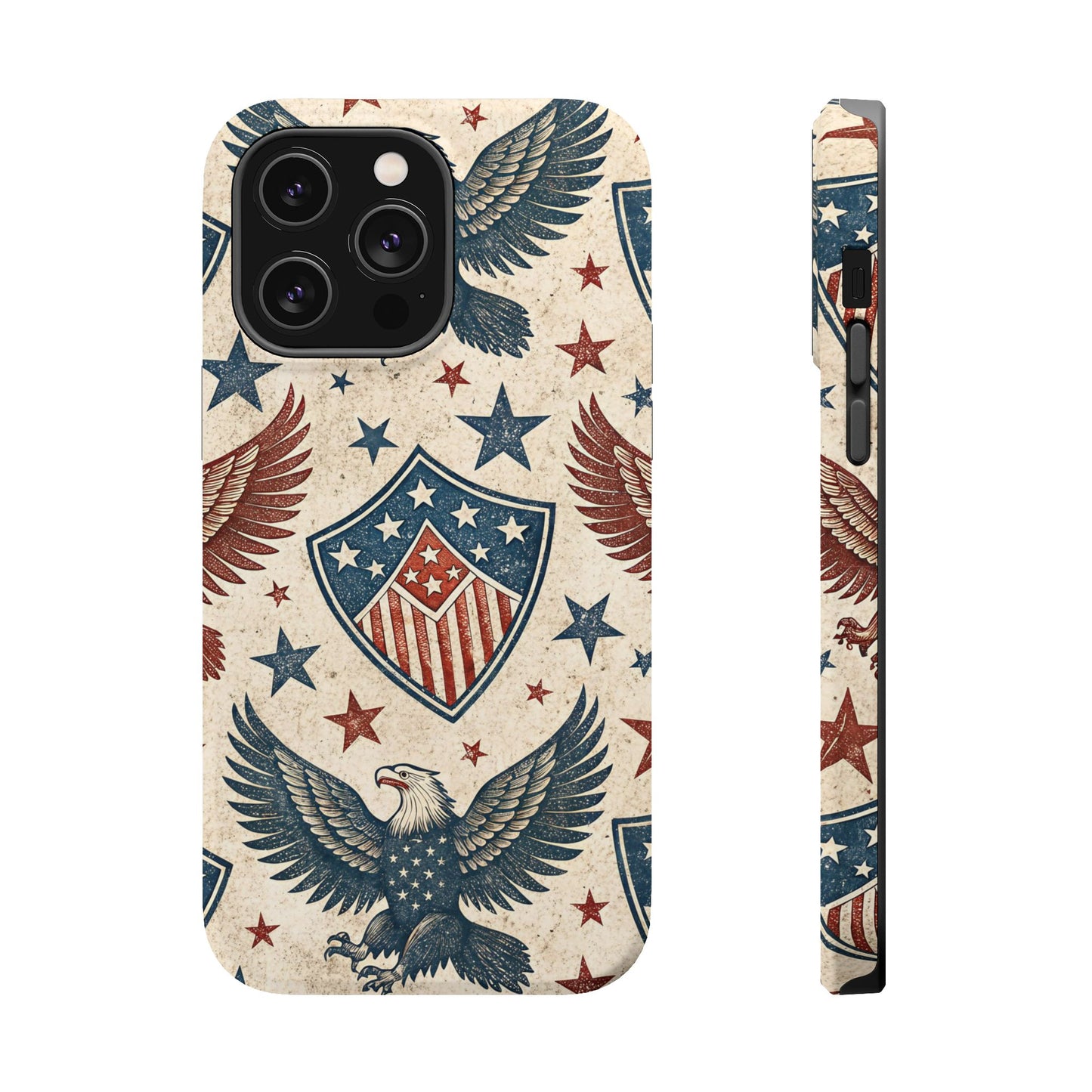 Vintage American Pride iPhone Tough Case