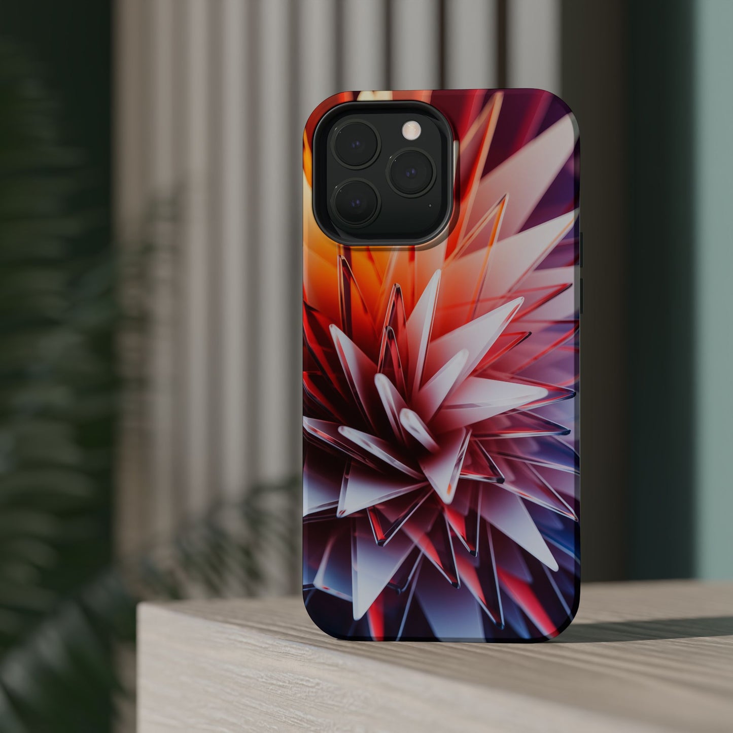 Glass Flower Inspired iPhone Tough Case