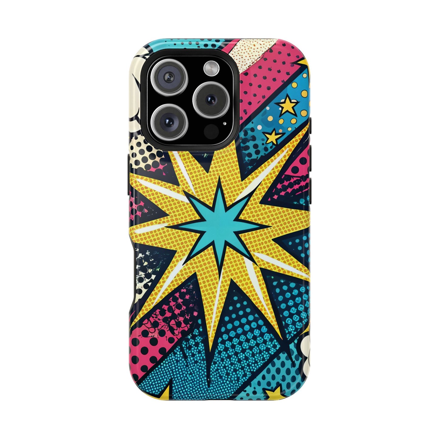 Pop Art Starburst Design iPhone Tough Case