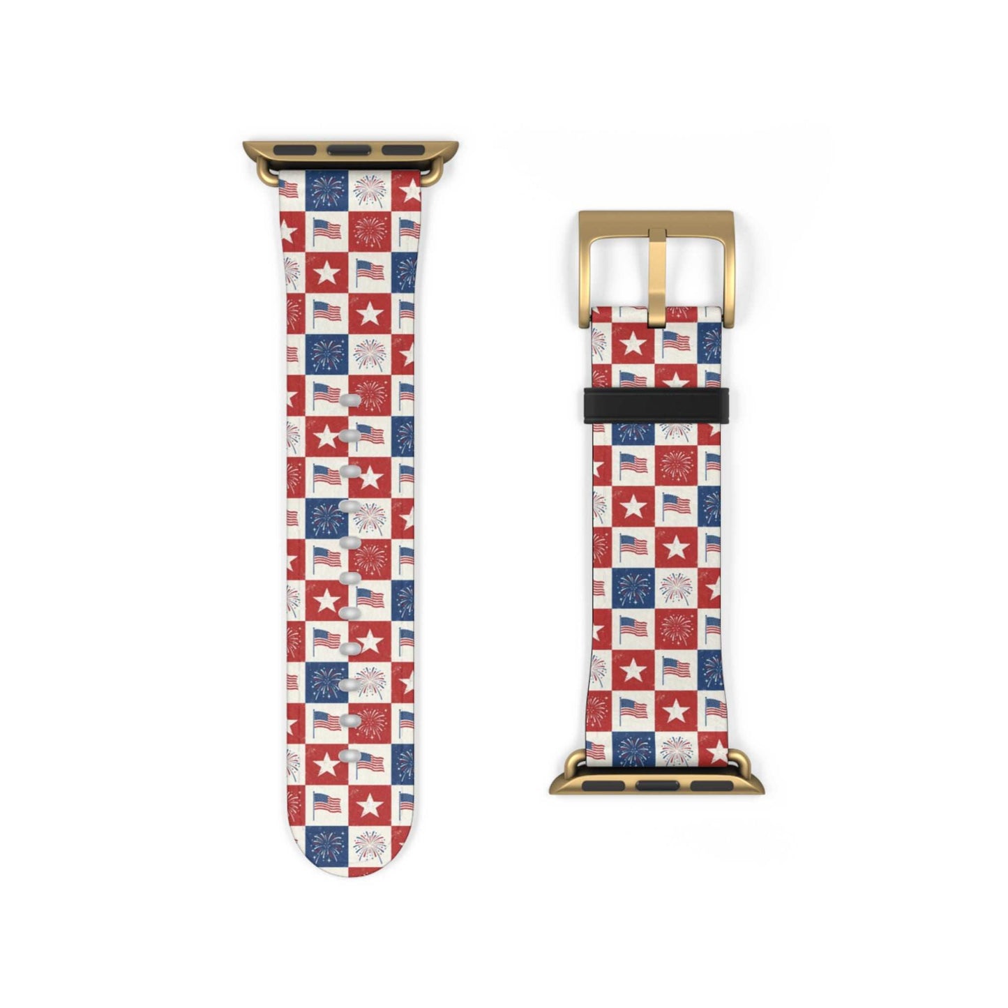4th of July Patriotic Apple Watch Band