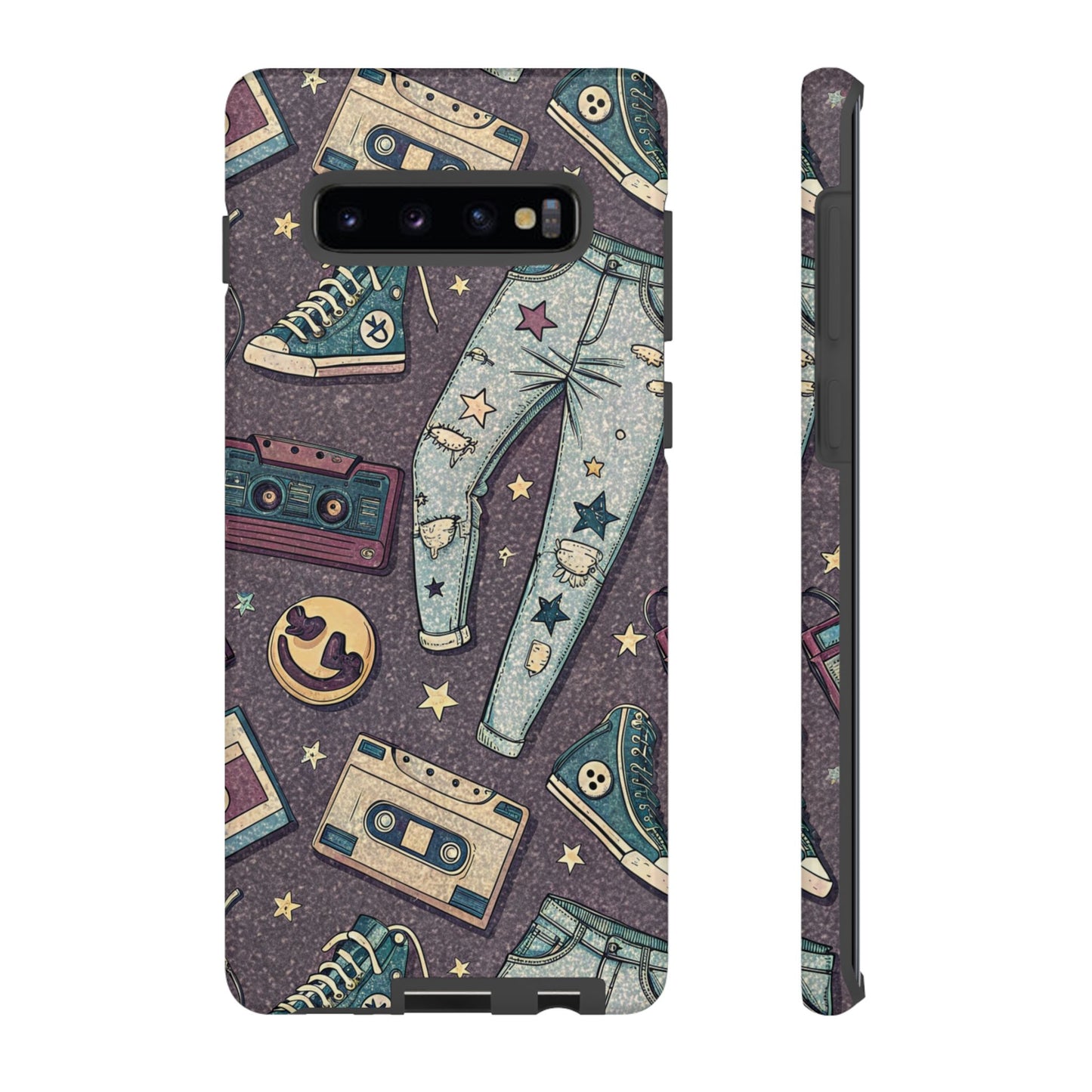 90s Cassette Collage Samsung Tough Phone Case