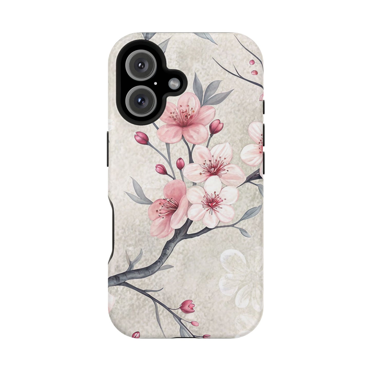 Japanese Cherry Blossom Magnetic iPhone Tough Cases