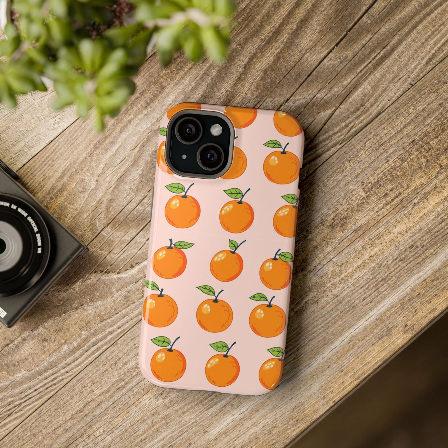 Orange Fruit Design iPhone Tough Case