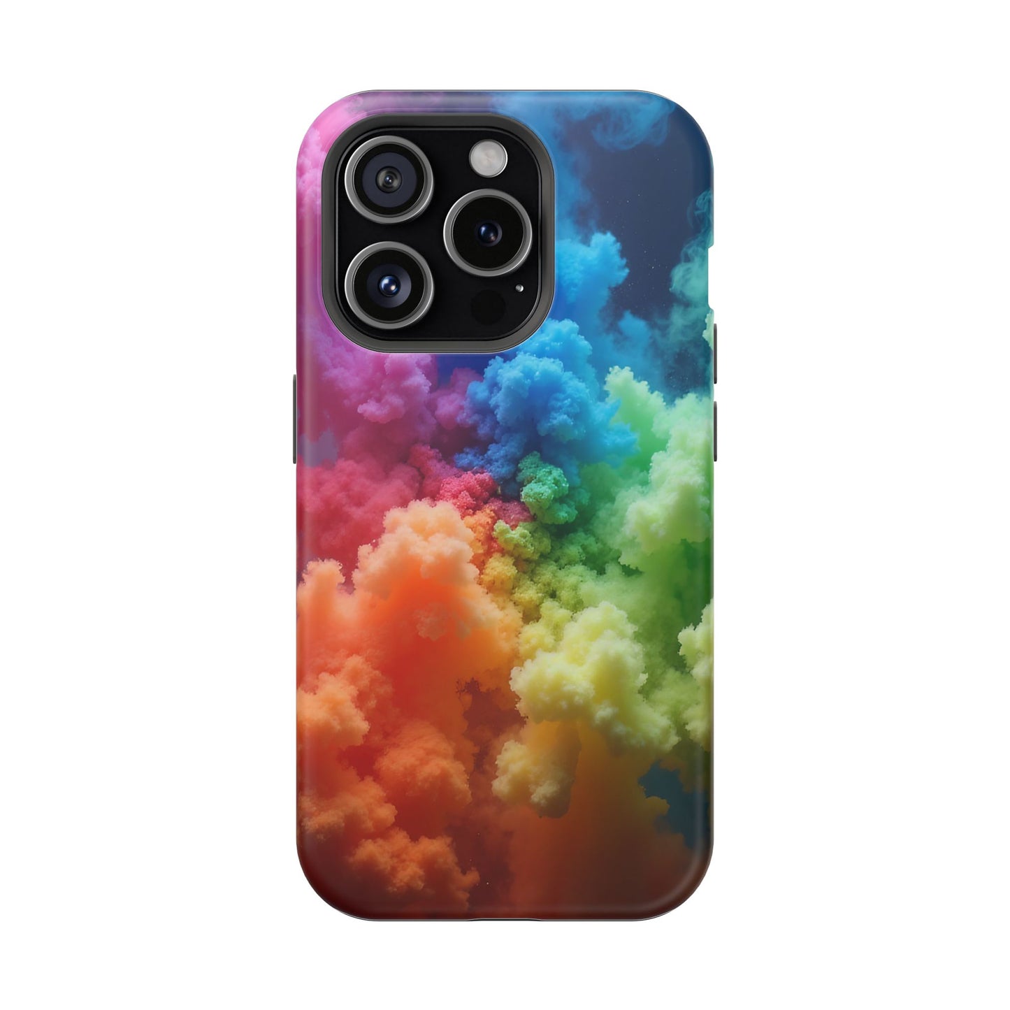 Rainbow Mist Tough Magnetic iPhone Case