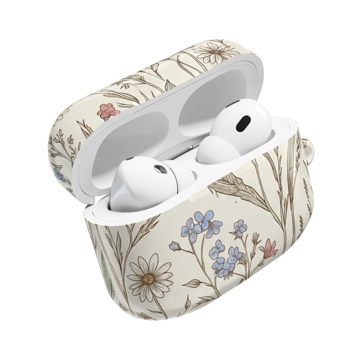 Spring Meadow AirPod Case — Floral Protective Cover for AirPods