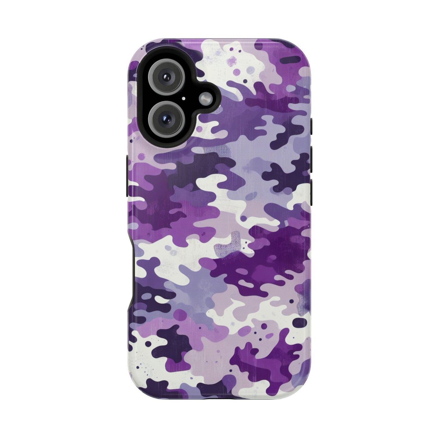 Purple Camouflage Design iPhone Tough Case -