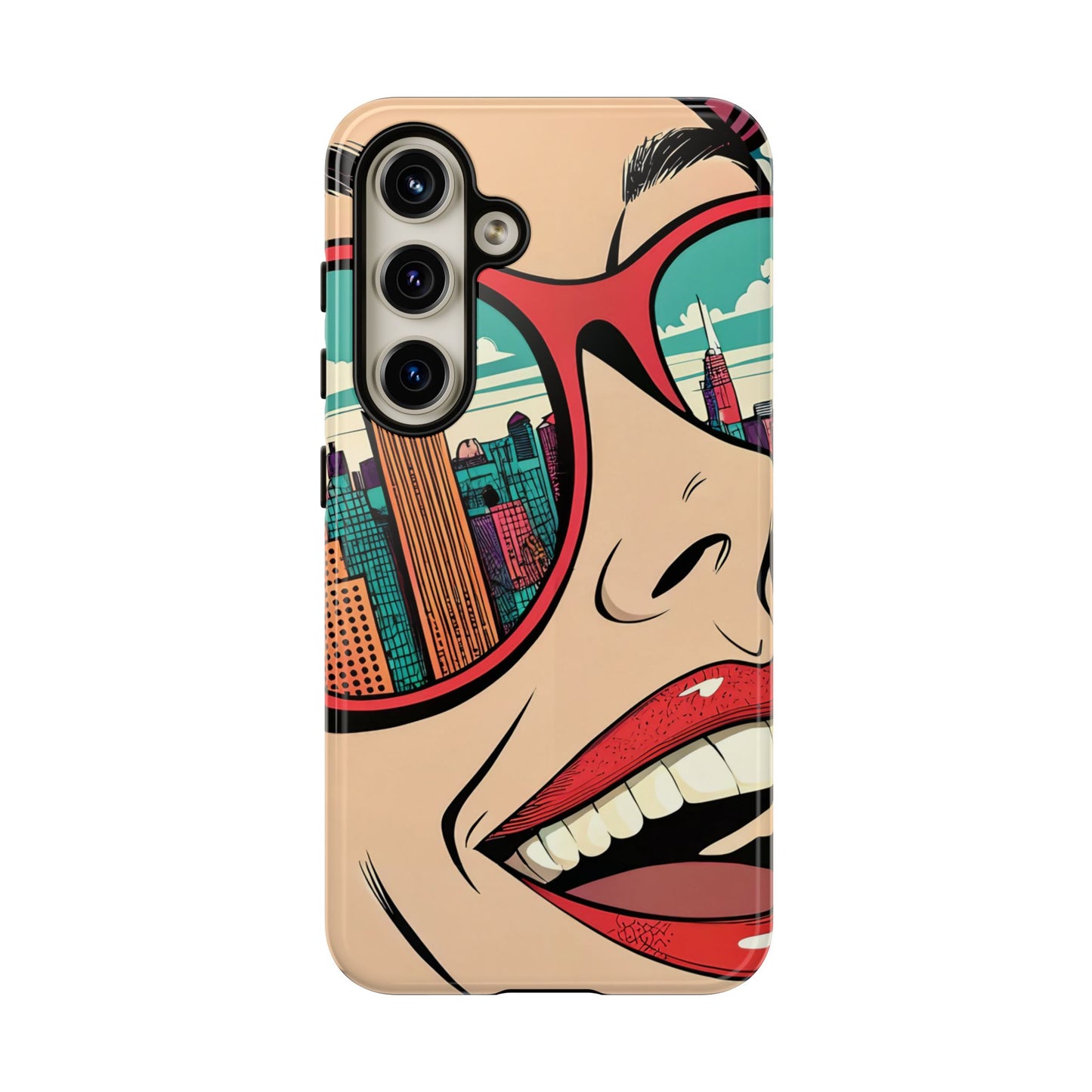 City View Pop Art Samsung Phone Case
