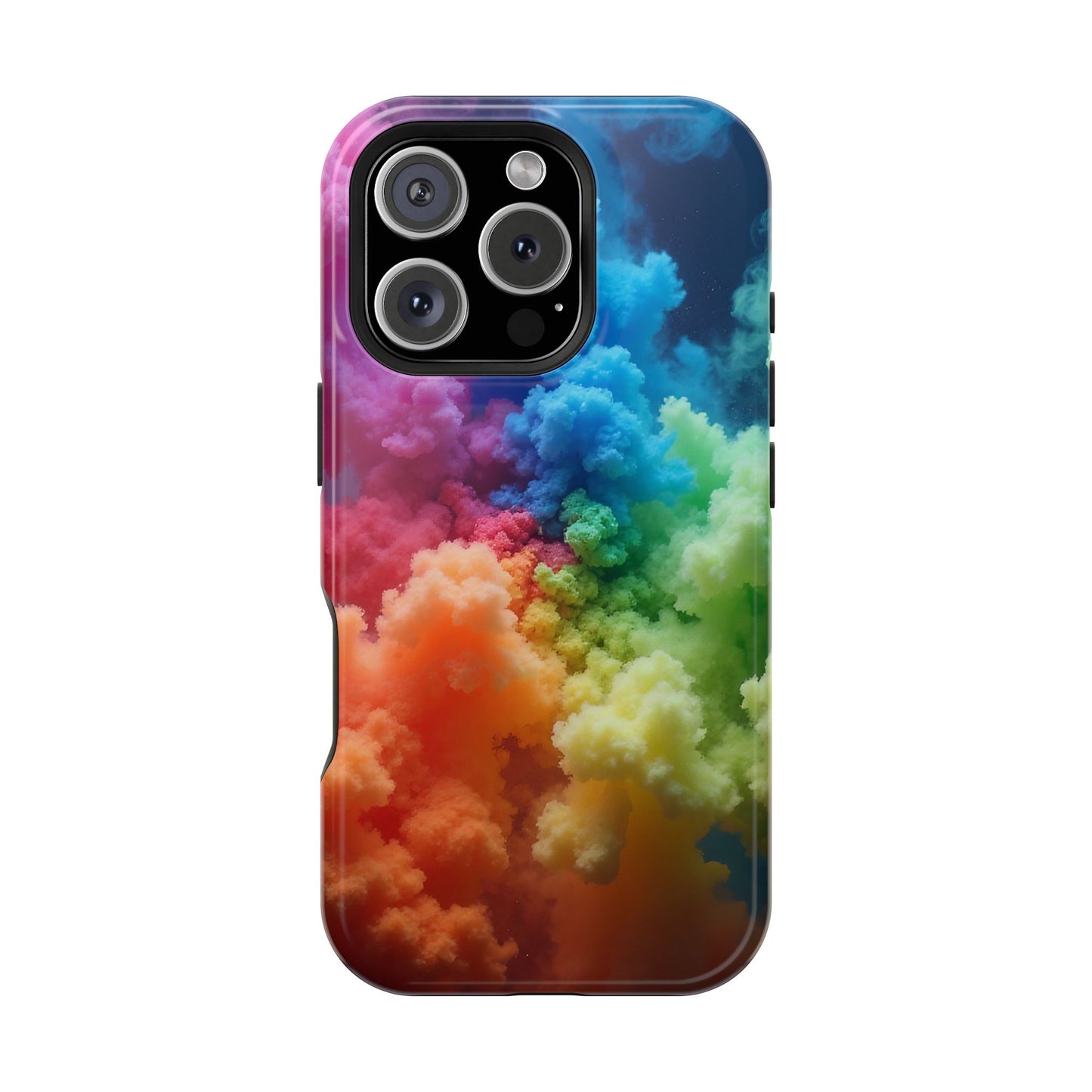 Rainbow Mist Tough Magnetic iPhone Case