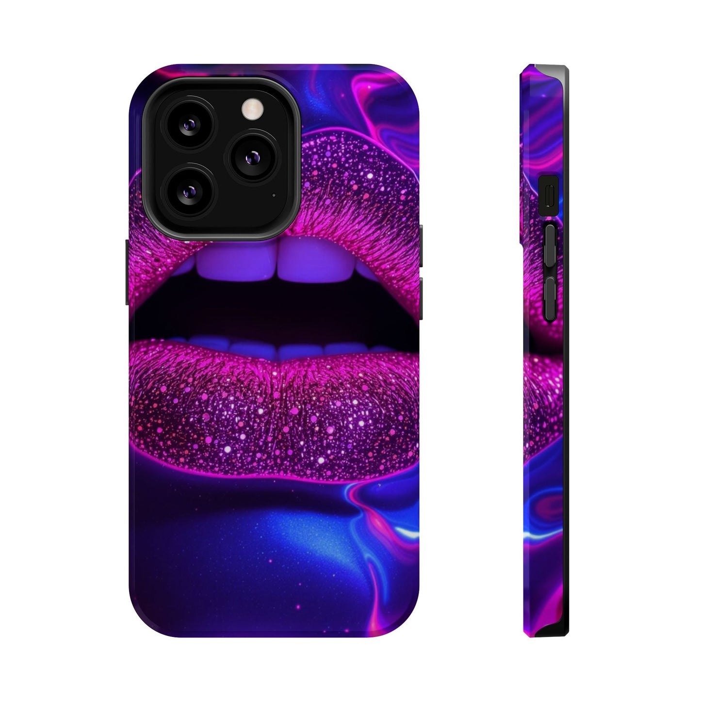 Purple Kiss Design iPhone Tough Case