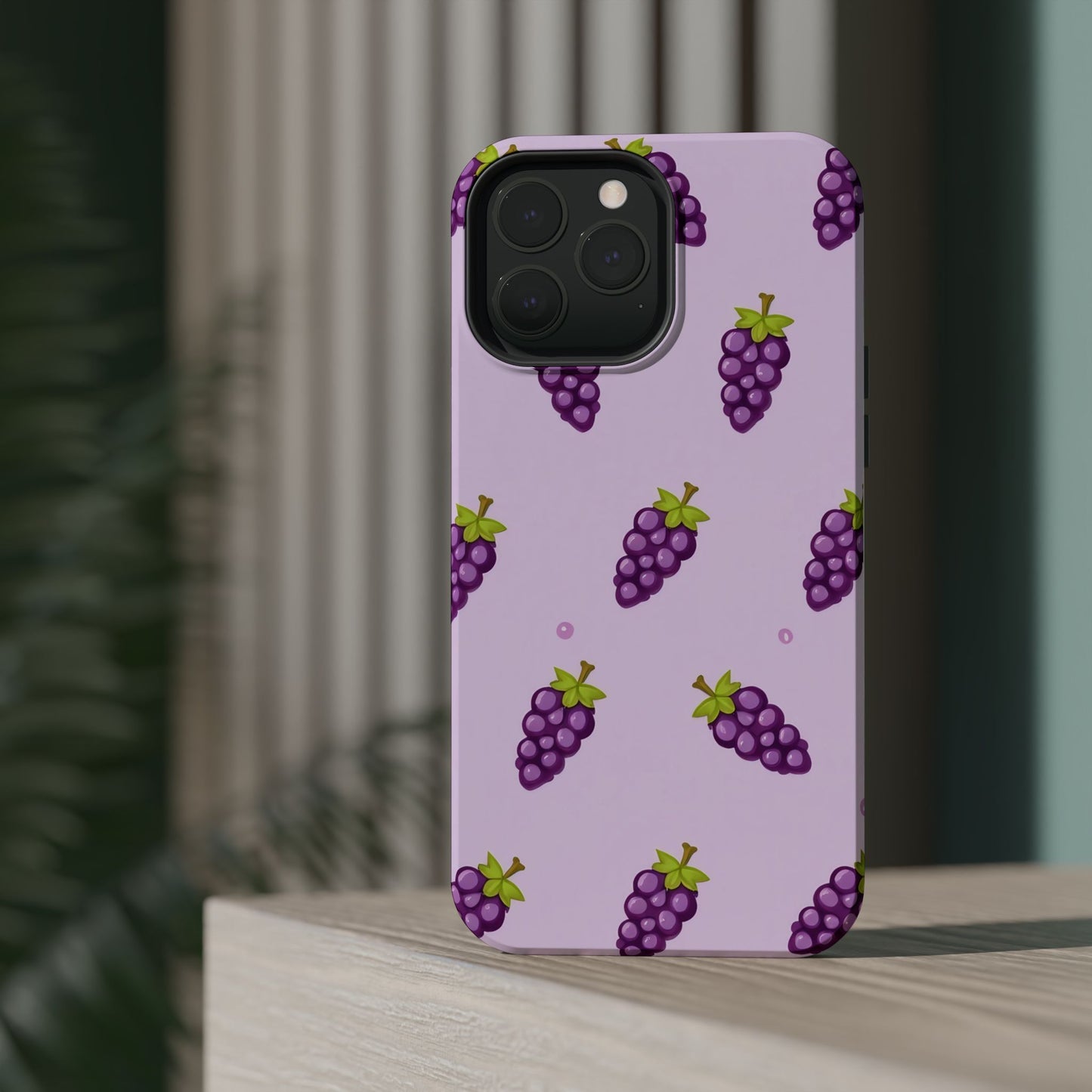 Grape Design iPhone Tough Case